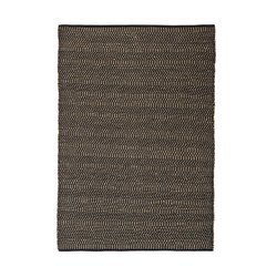 Tapis Bicolore Bleugris En Laine Eberling Ampm Bleugris