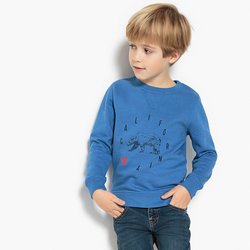 Sweat col rond 3-12 ans La Redoute Collections