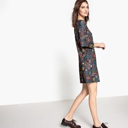 Платье-балахон трикотажное с рисунком La Redoute Collections - Платья Платье-балахон трикотажное с рисунком La Redoute Collections