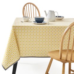 Bedruckte Tischdecke Azila mit fleckabweisender Beschichtung