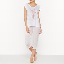 Pijama con pantalón pesquero 2 prendas La Redoute Collections