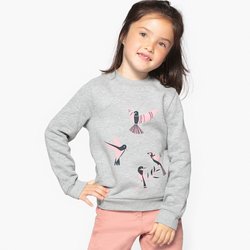 Свитшот с рисунком, 3-12 лет La Redoute Collections - Девочки 2-16 лет Свитшот с рисунком, 3-12 лет La Redoute Collections