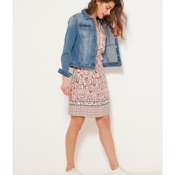 Robe La Redoute Taille 44 Multicouleur Viscose Manches Longues - Neuve Sans étiquette