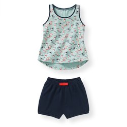 Pijama con short de punto 2-12 años La Redoute Collections