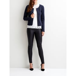 Veste Bleu Avant Scène Taille 40/42 - Occasion Très Bon état - Style Casual