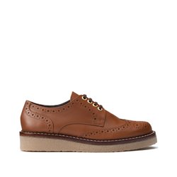 colour block brogues