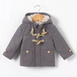 Дафлкот на подкладке из искусственного меха 1 мес-3 лет La Redoute Collections - Мальчики 0-2 года Дафлкот на подкладке из искусственного меха 1 мес-3 лет La Redoute Collections