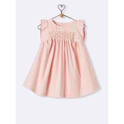 Robe Sans Manches Cyrillus Taille 42/L - Rose Poudré, Matière Polyester/coton, Neuf Avec étiquettes, Valeur 199€