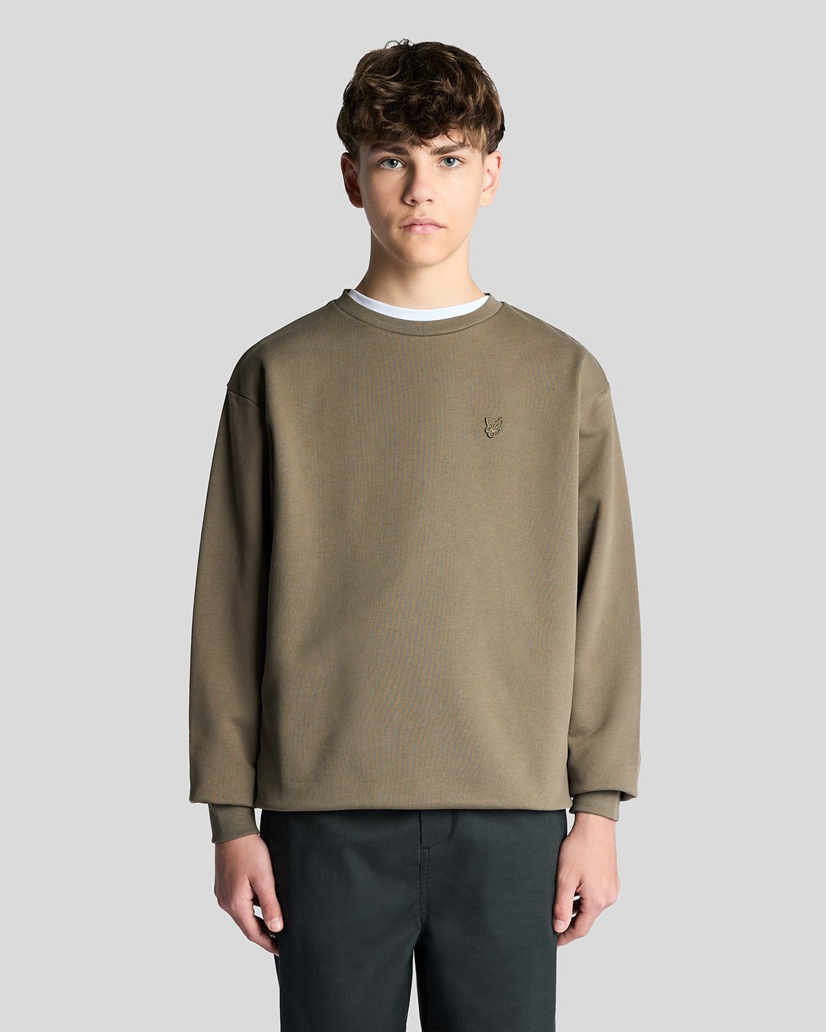 Sweat-shirt épais en coton, LYLE & SCOTT