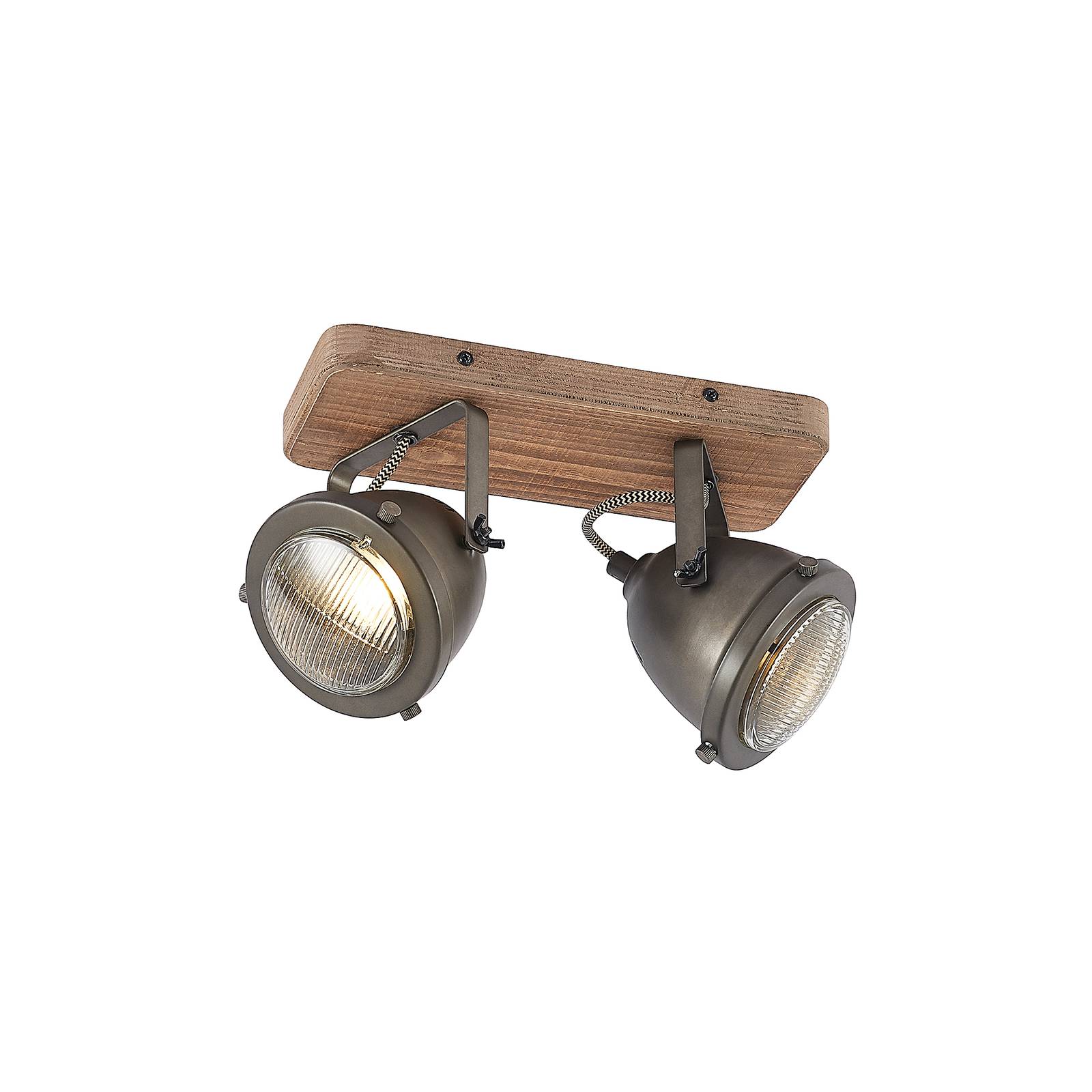 Spot en bois industriel, Farovi, LINDBY