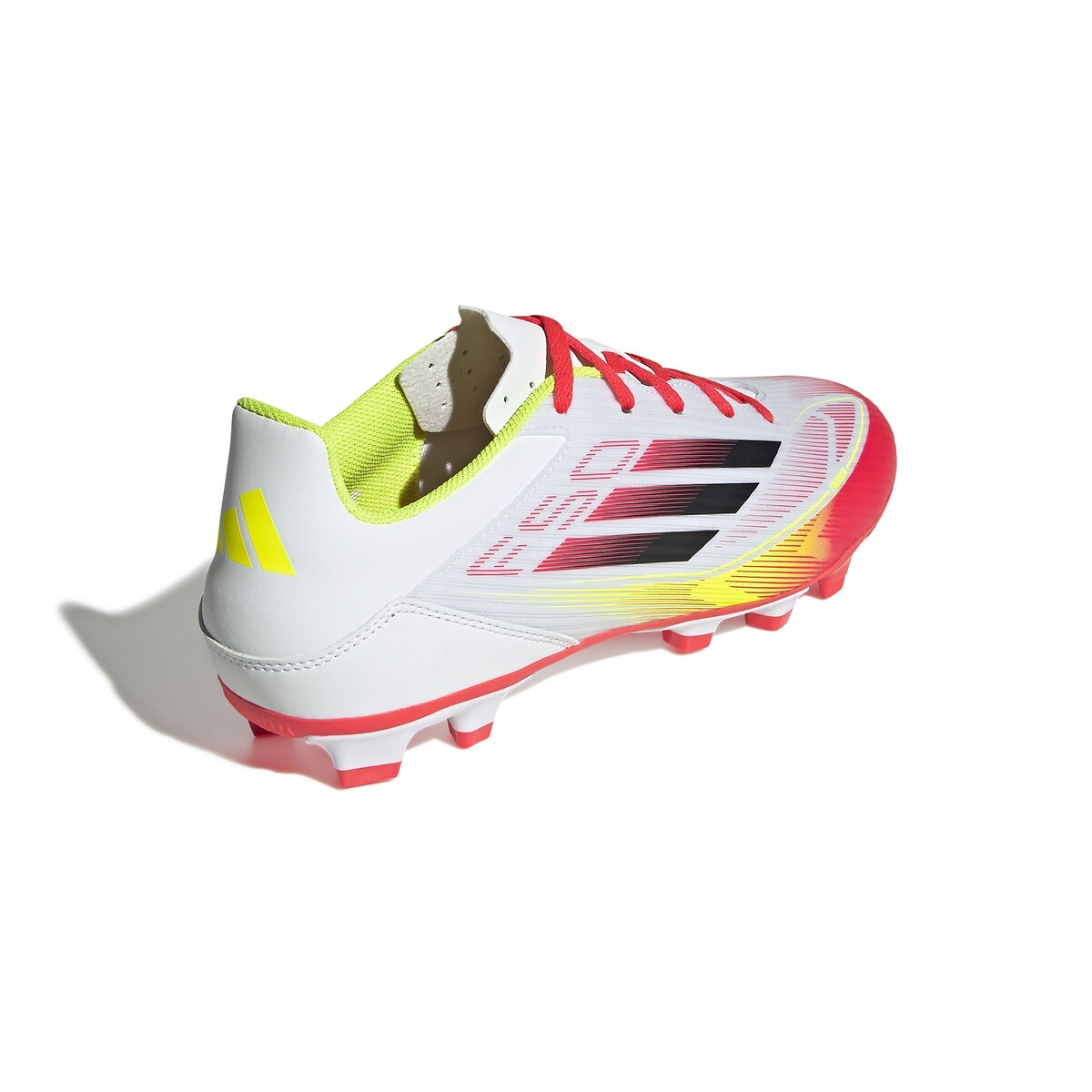 adidas F50 Club FG/MG Cloud White Core Black Solar Yellow — foto 5