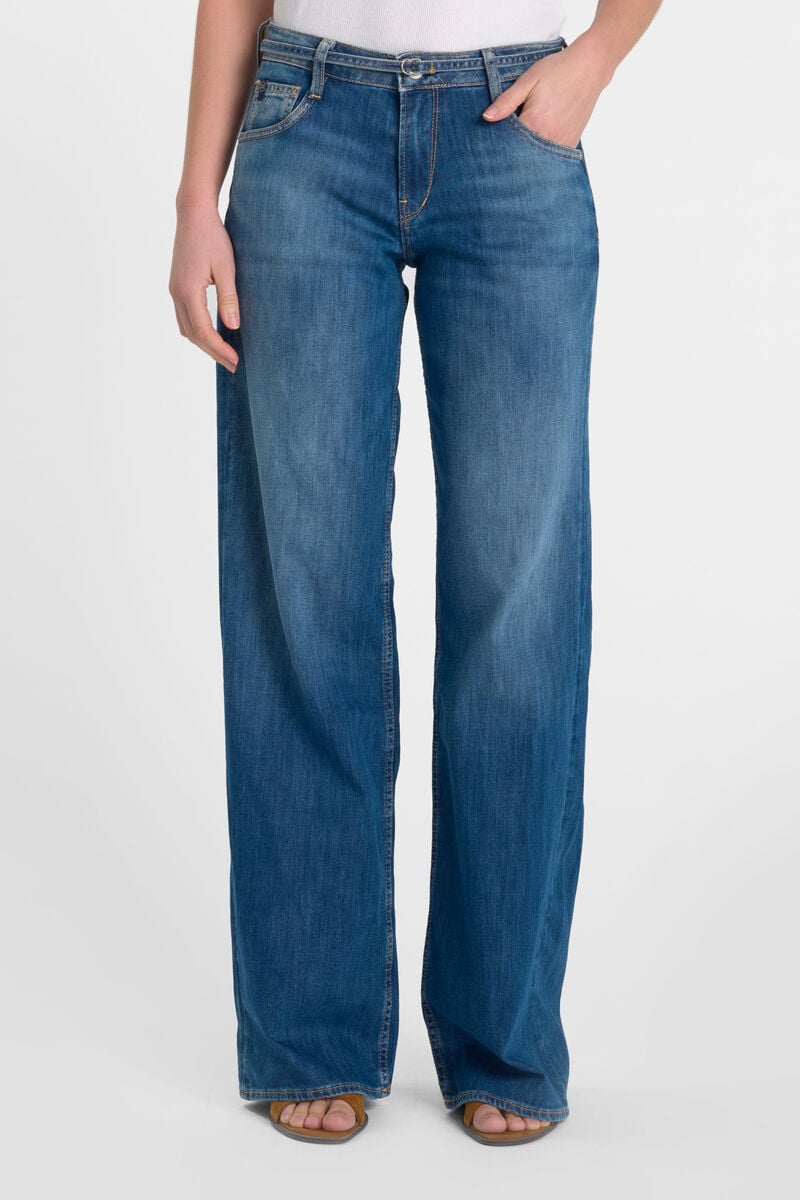 Jeans loose, large wide leg , longueur 34, LE TEMPS DES CERISES