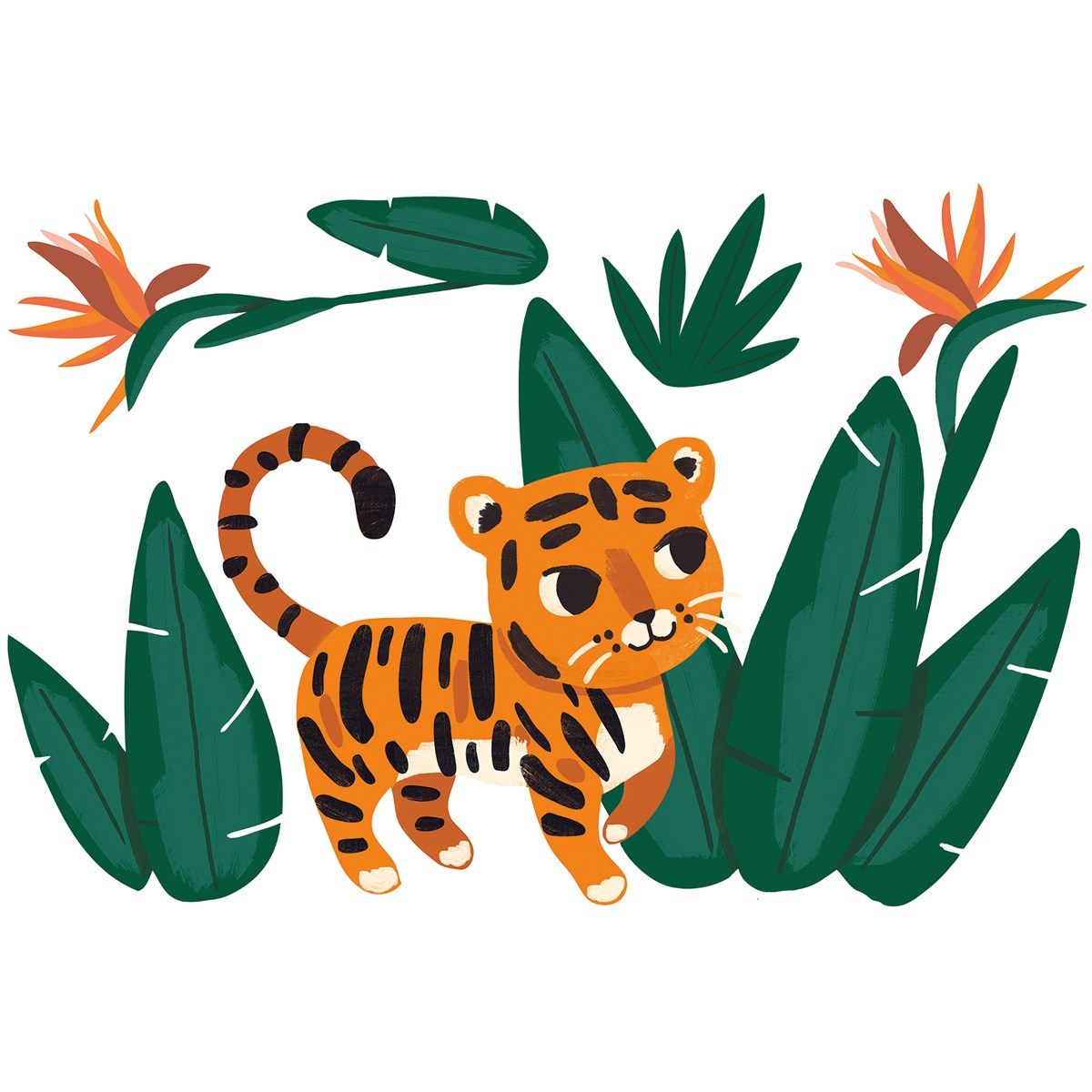 Stickers Jungle La Redoute