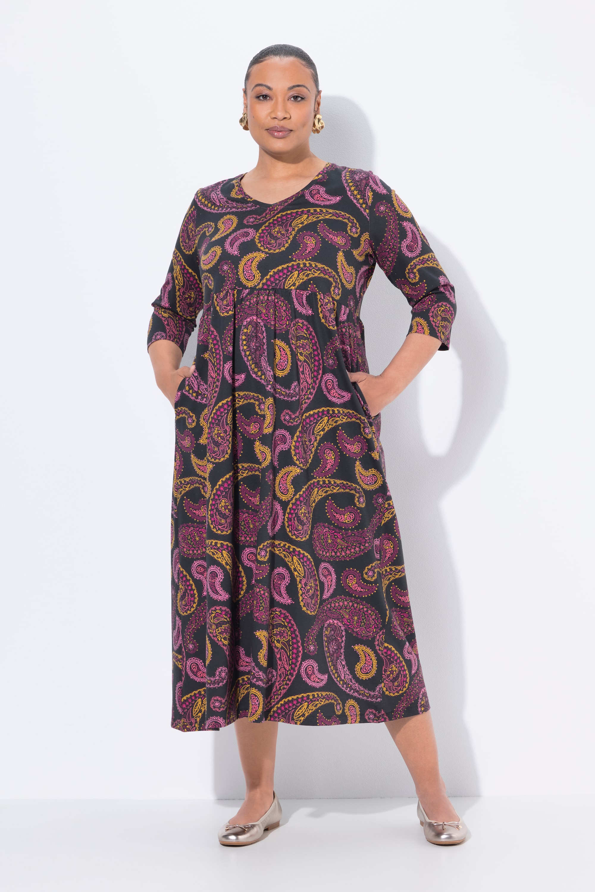 Robe maxi en jersey, ULLA POPKEN