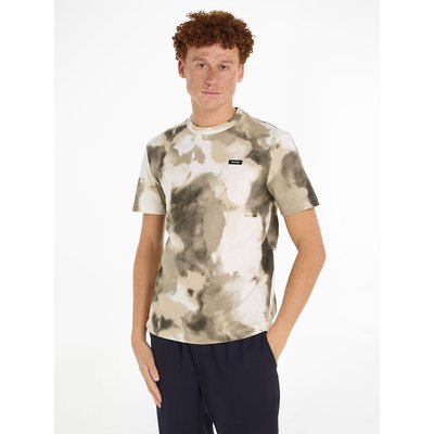 T-shirt met camouflage print CALVIN KLEIN
