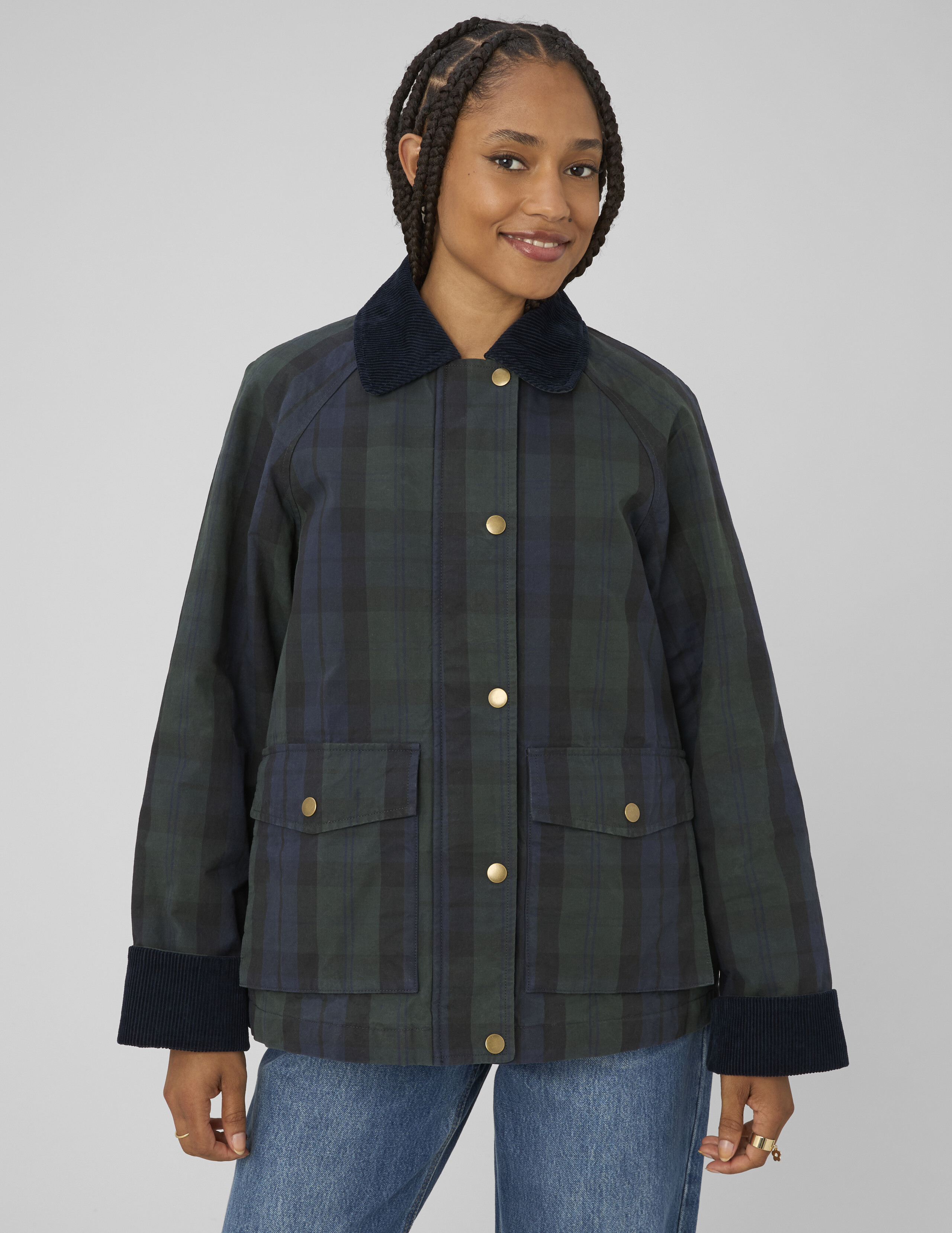 Veste à carreaux, BZB