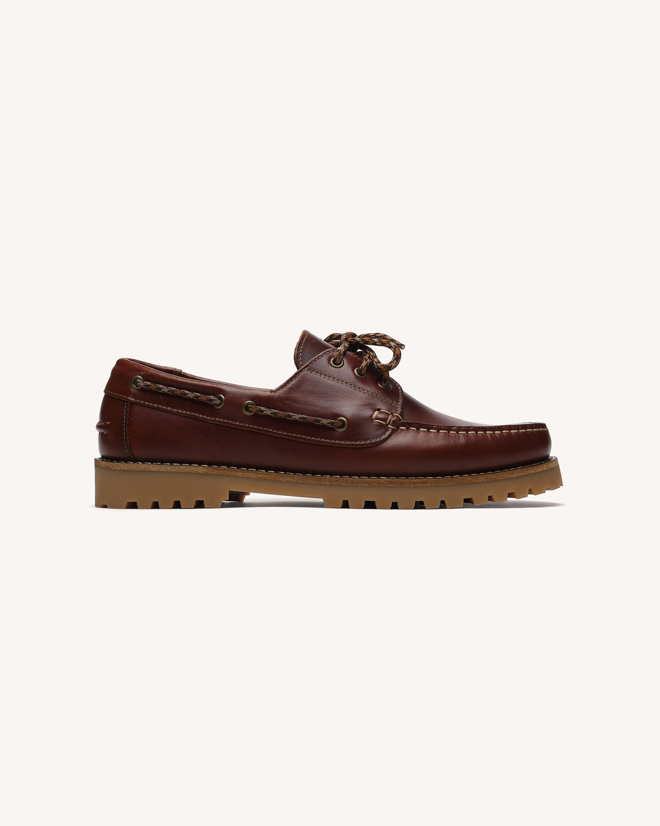 Chaussures bateau en cuir, FAGUO