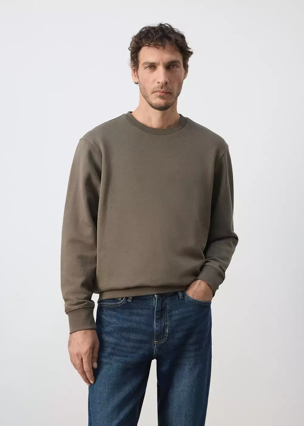 Sweat 100 % coton relaxed-fit, MANGO MAN