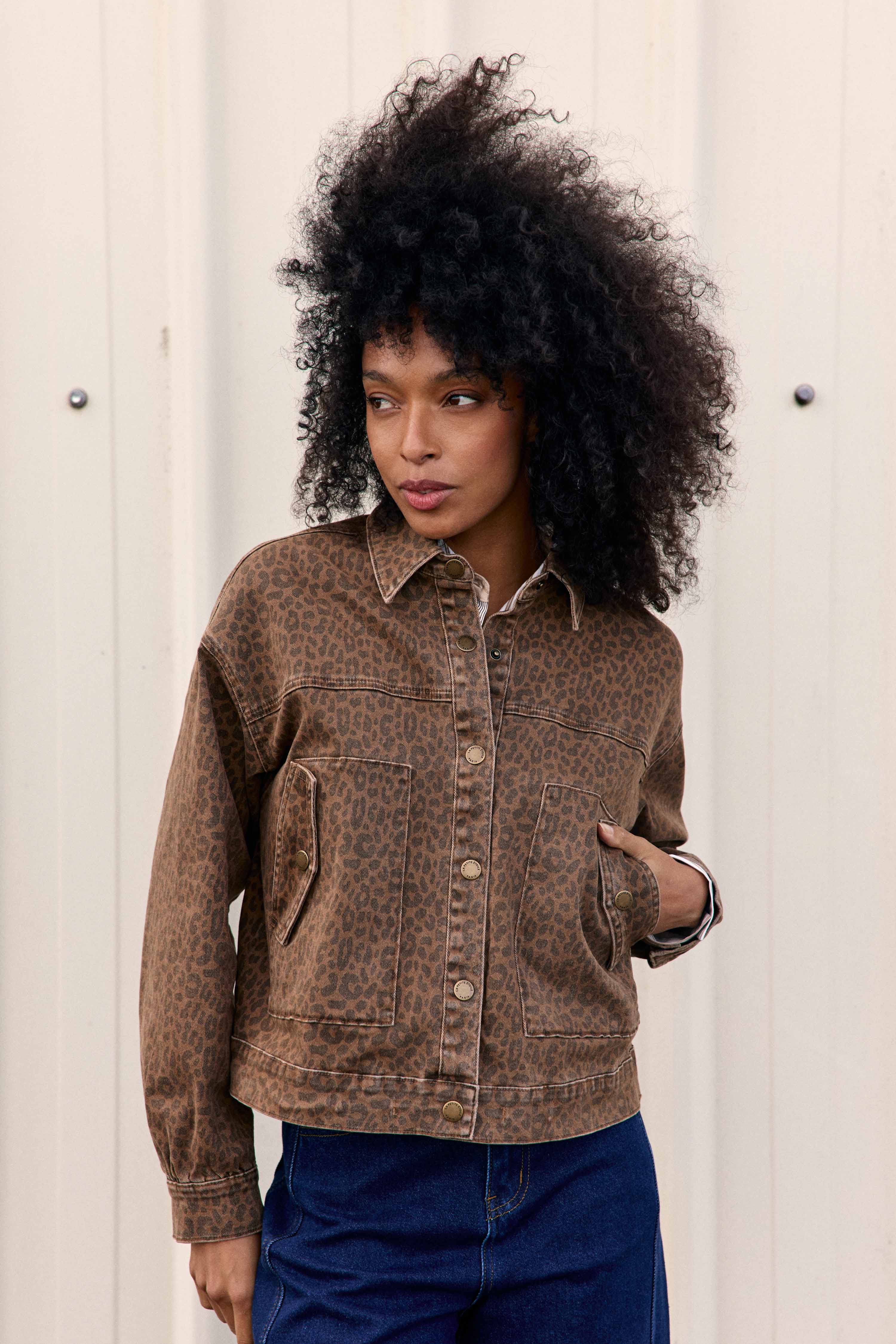 VESTE imprimé animalier VARA, LA PETITE ETOILE