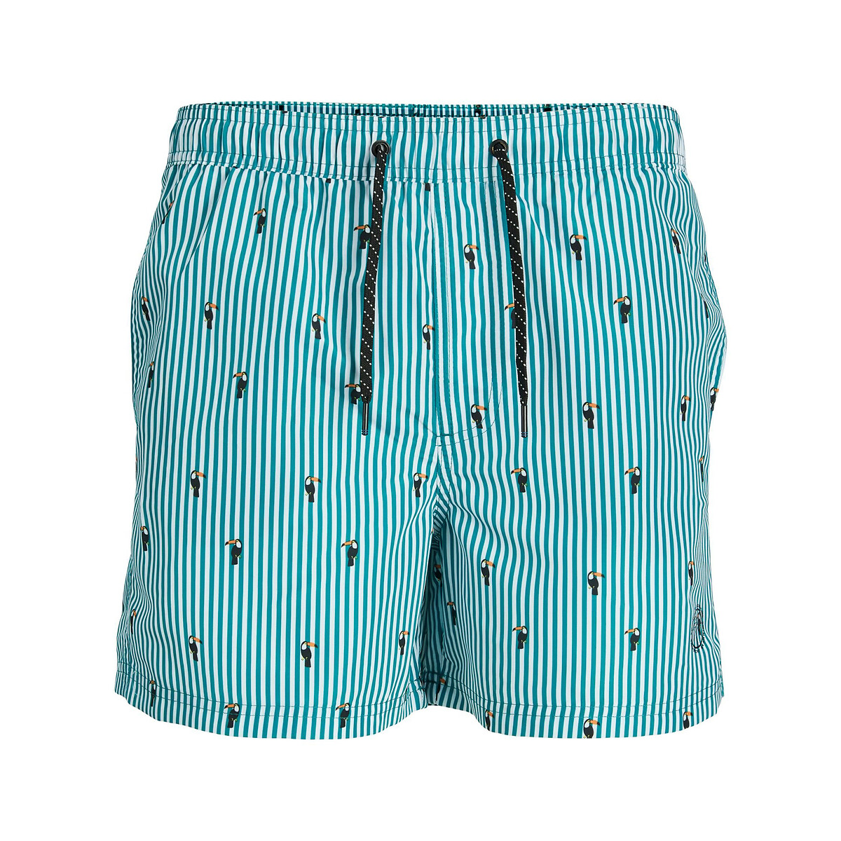 Striped deals swim shorts