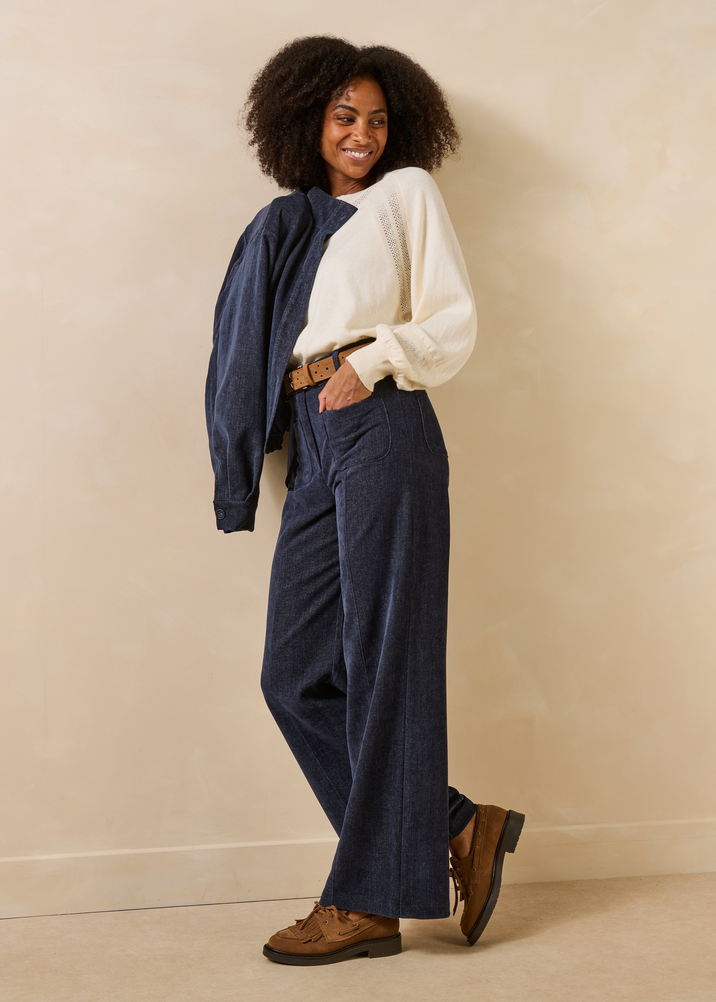 Pantalon en velours, LA FEE MARABOUTEE