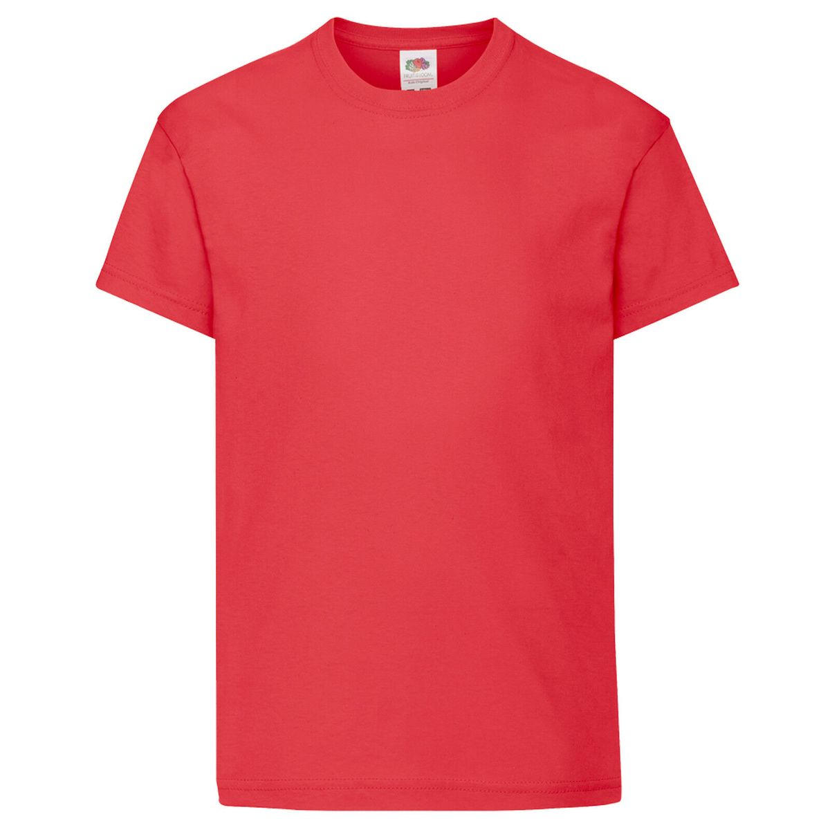 Tee shirt rouge uni gar on La Redoute