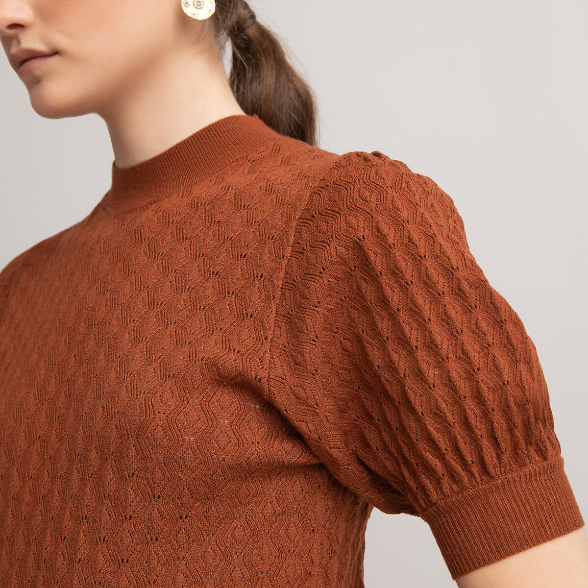 puff sleeves jumper