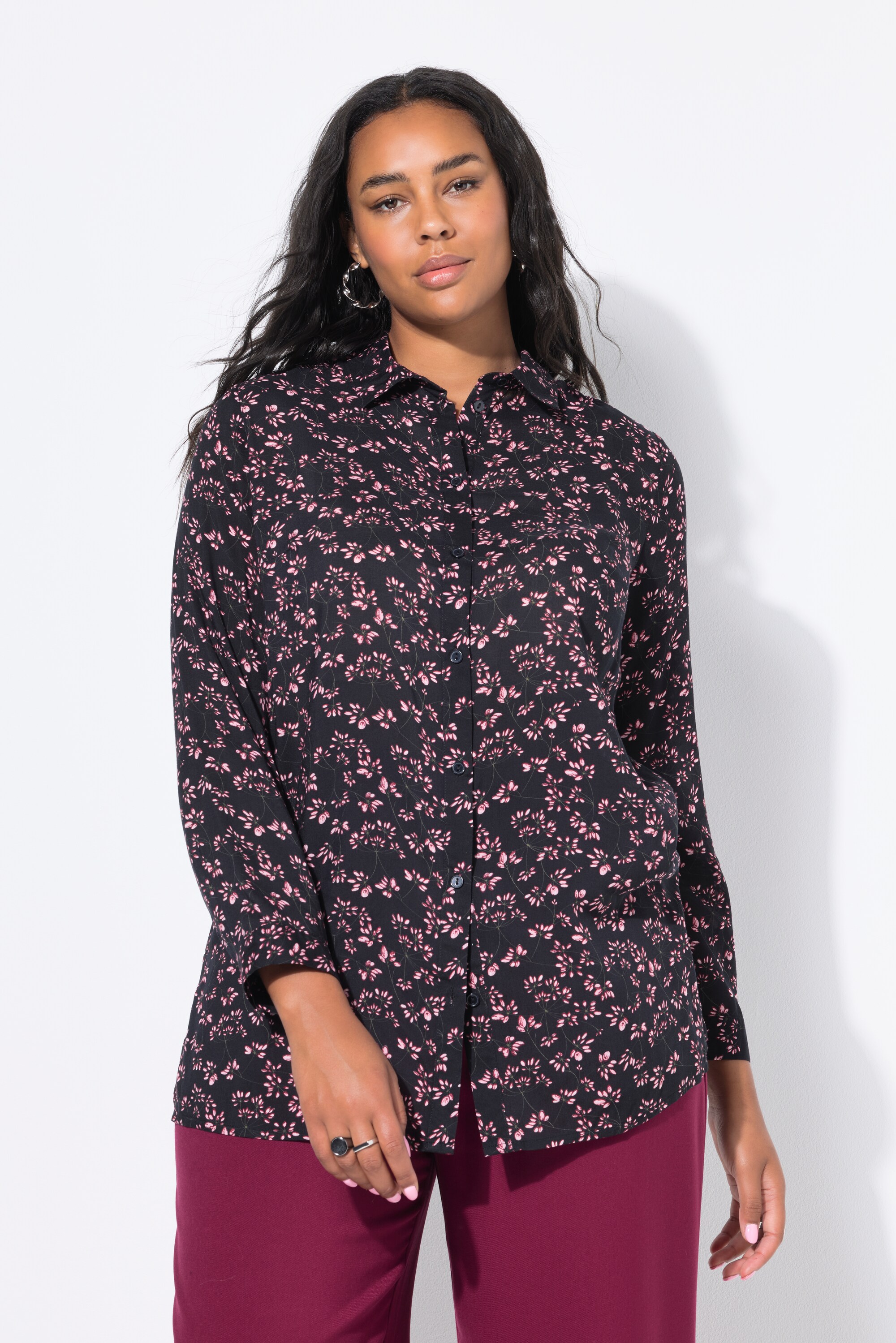 Chemisier coupe Boxy, imprimé floral intégral, STUDIO UNTOLD