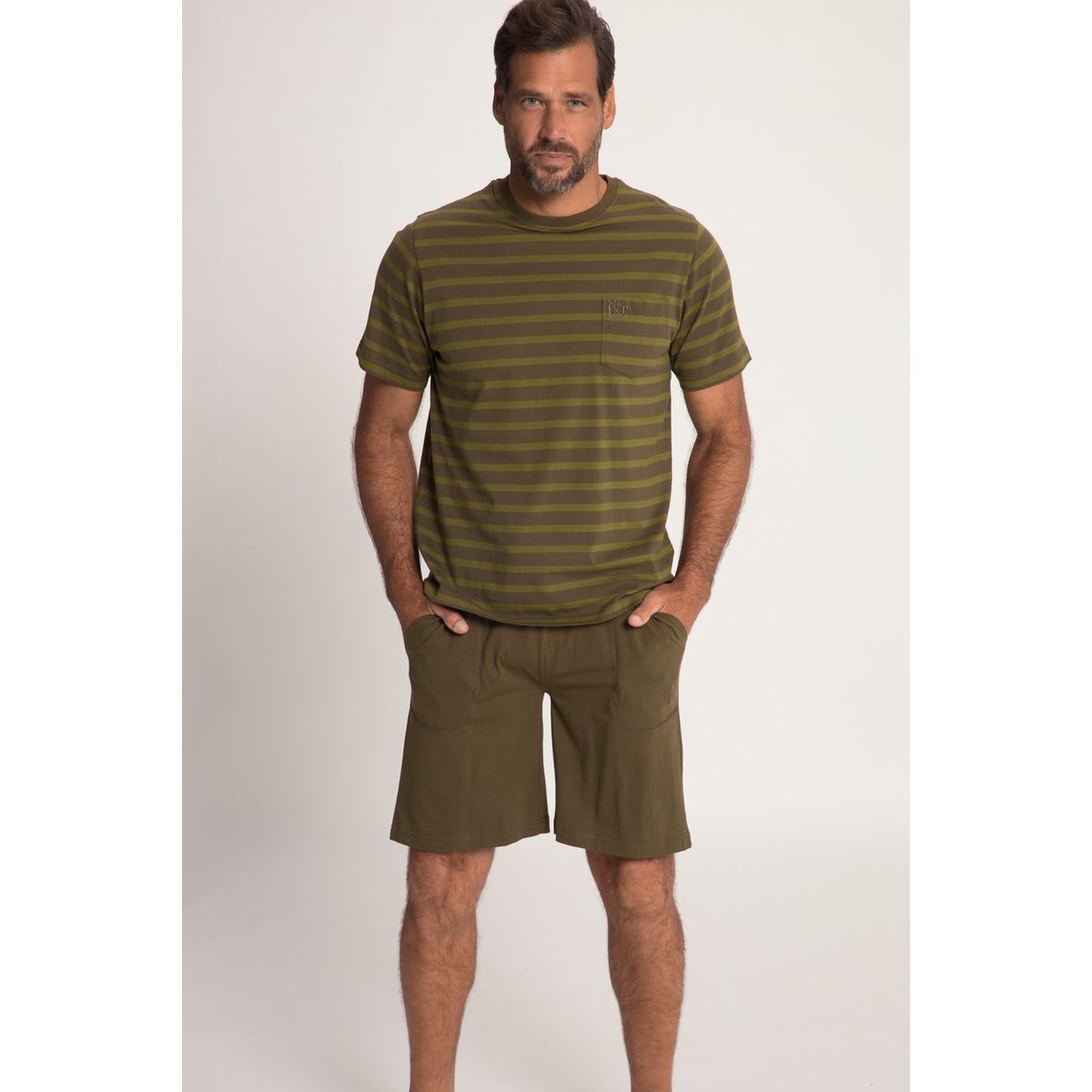 Pyjama short homme grande taille hot sale