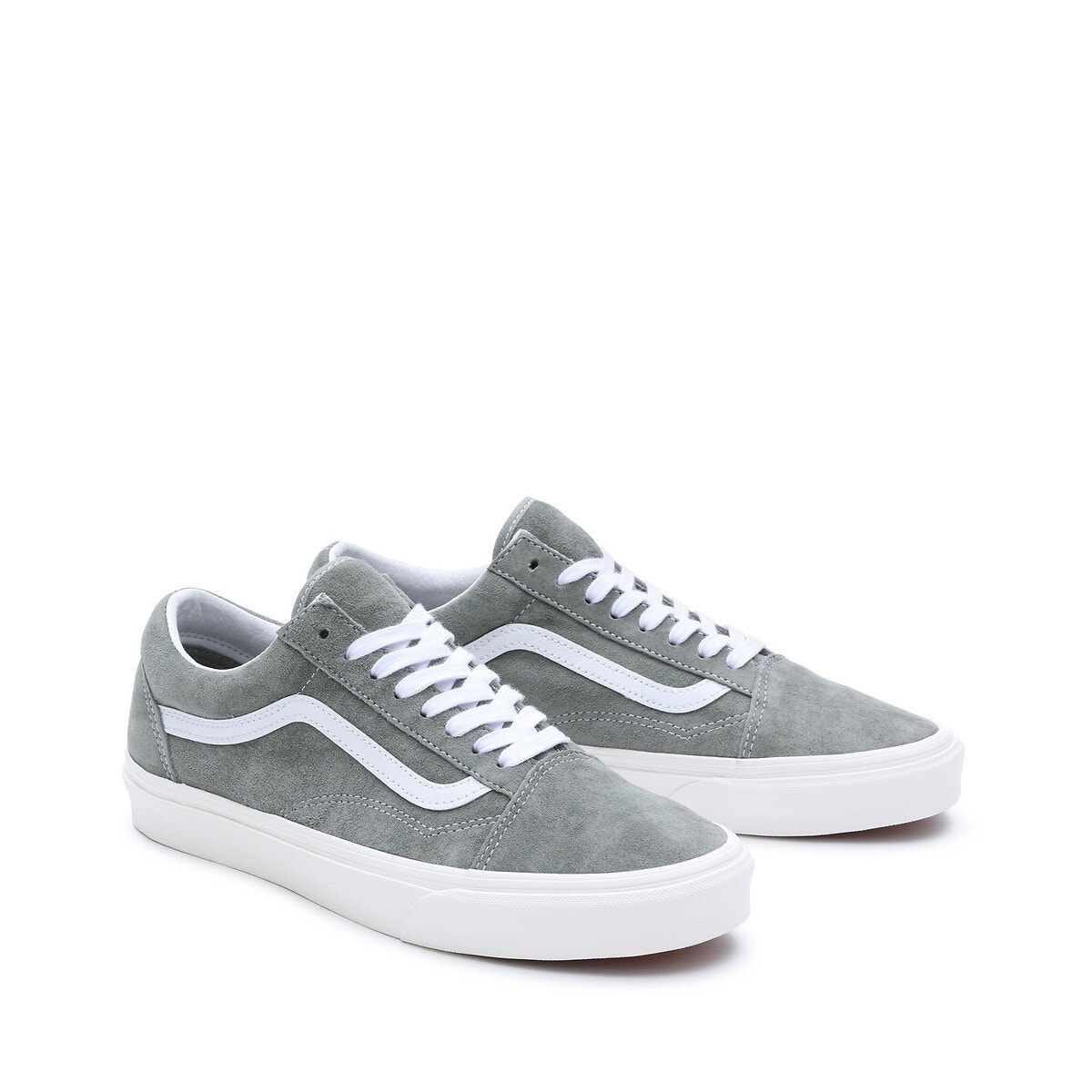 Vans gris et outlet vert