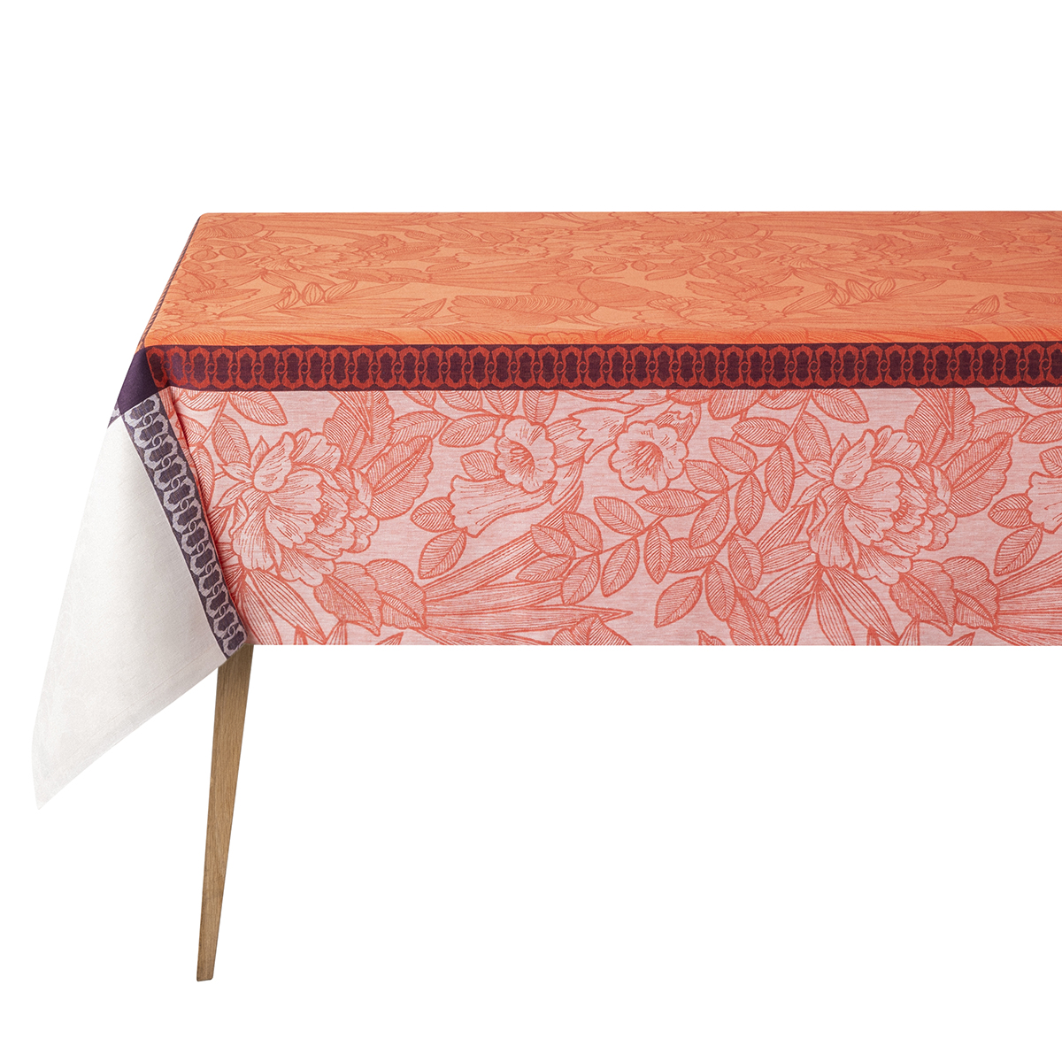 Nappe en Lin, ESCAPADE TROPICALE, LE JACQUARD FRANCAIS