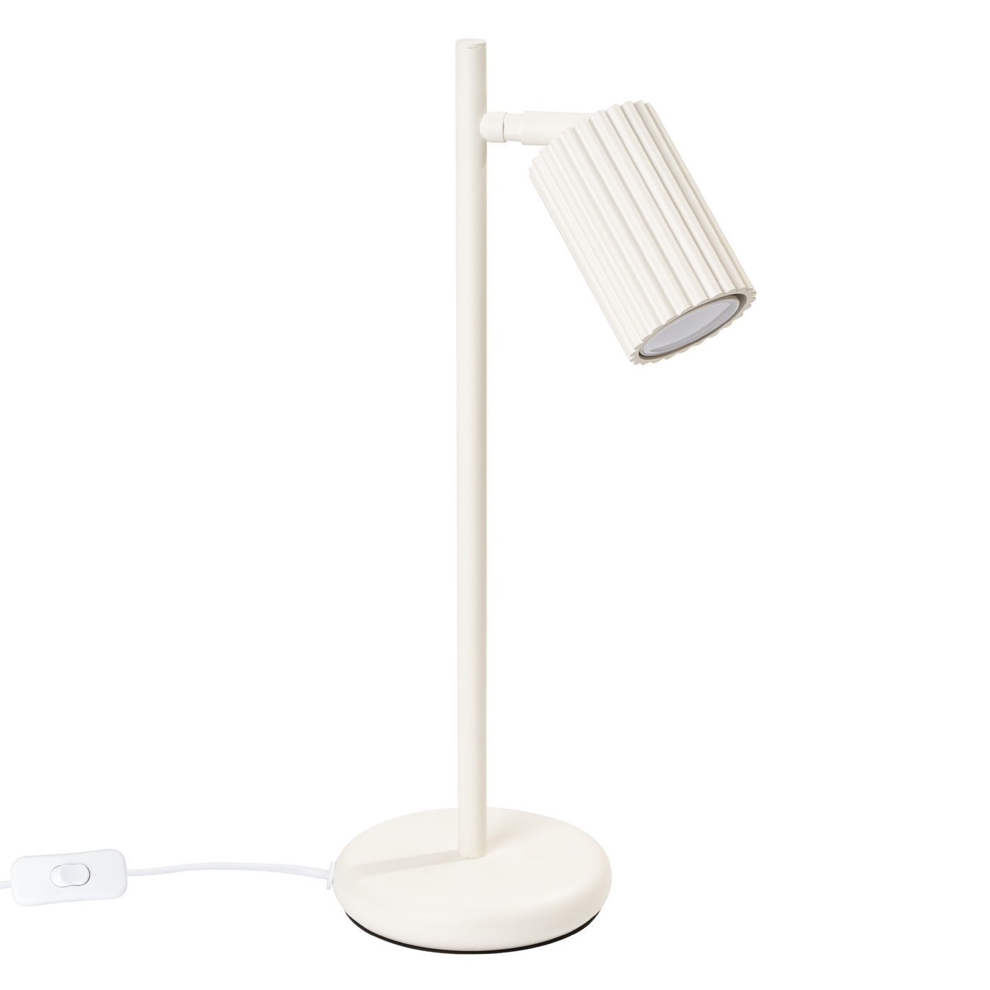Lampe à poser Aluminium Beige GU10 1 Karbon, EDEN