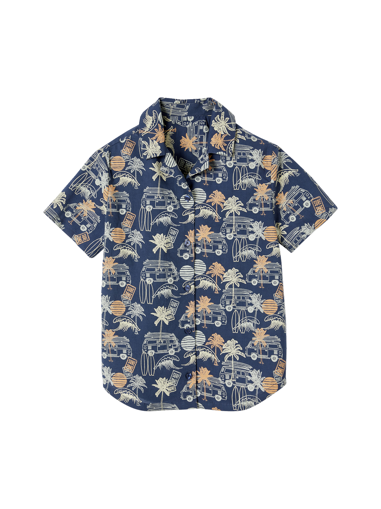Chemise motifs surf, VERTBAUDET