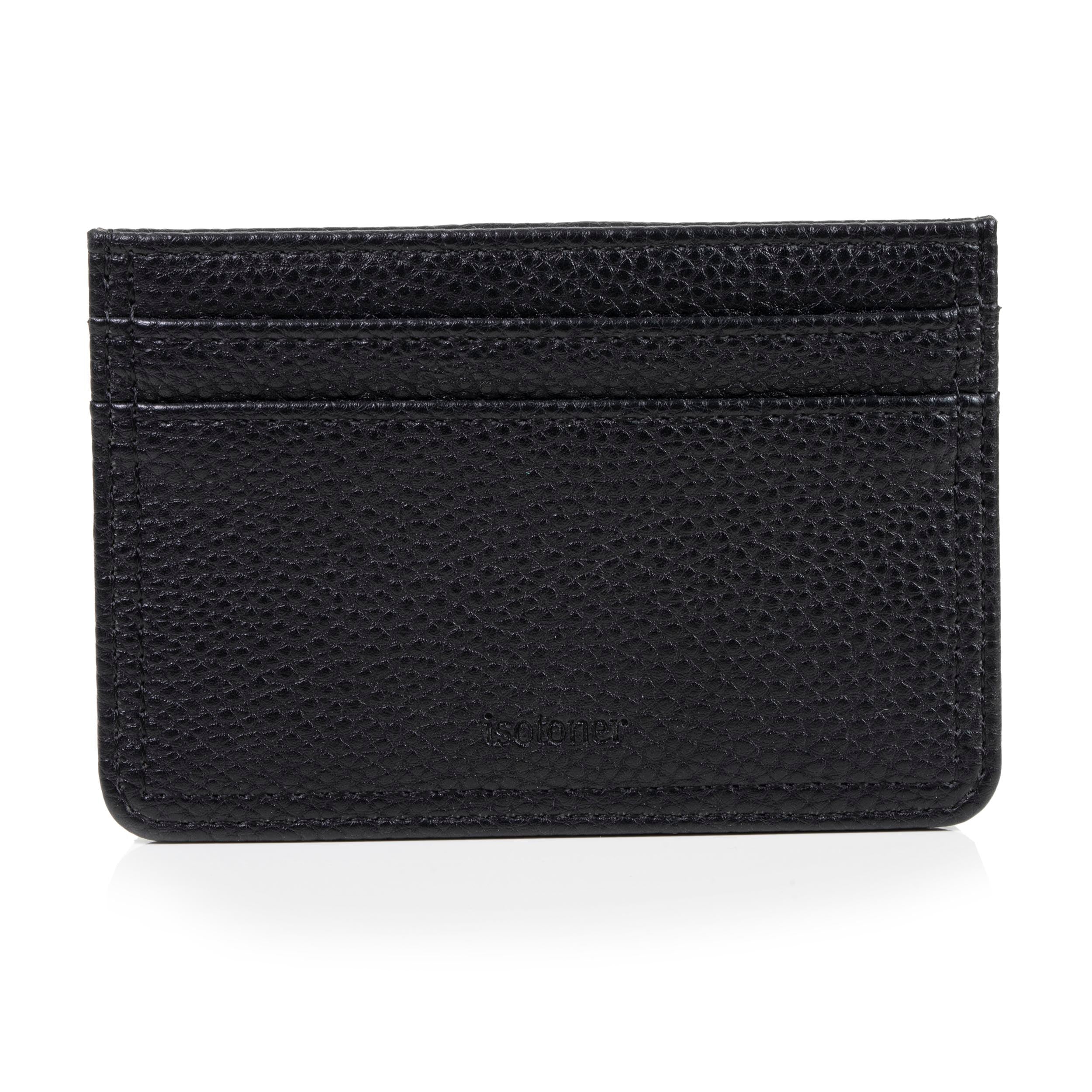 Porte-cartes protection rfid anti-piratage de carte, ISOTONER