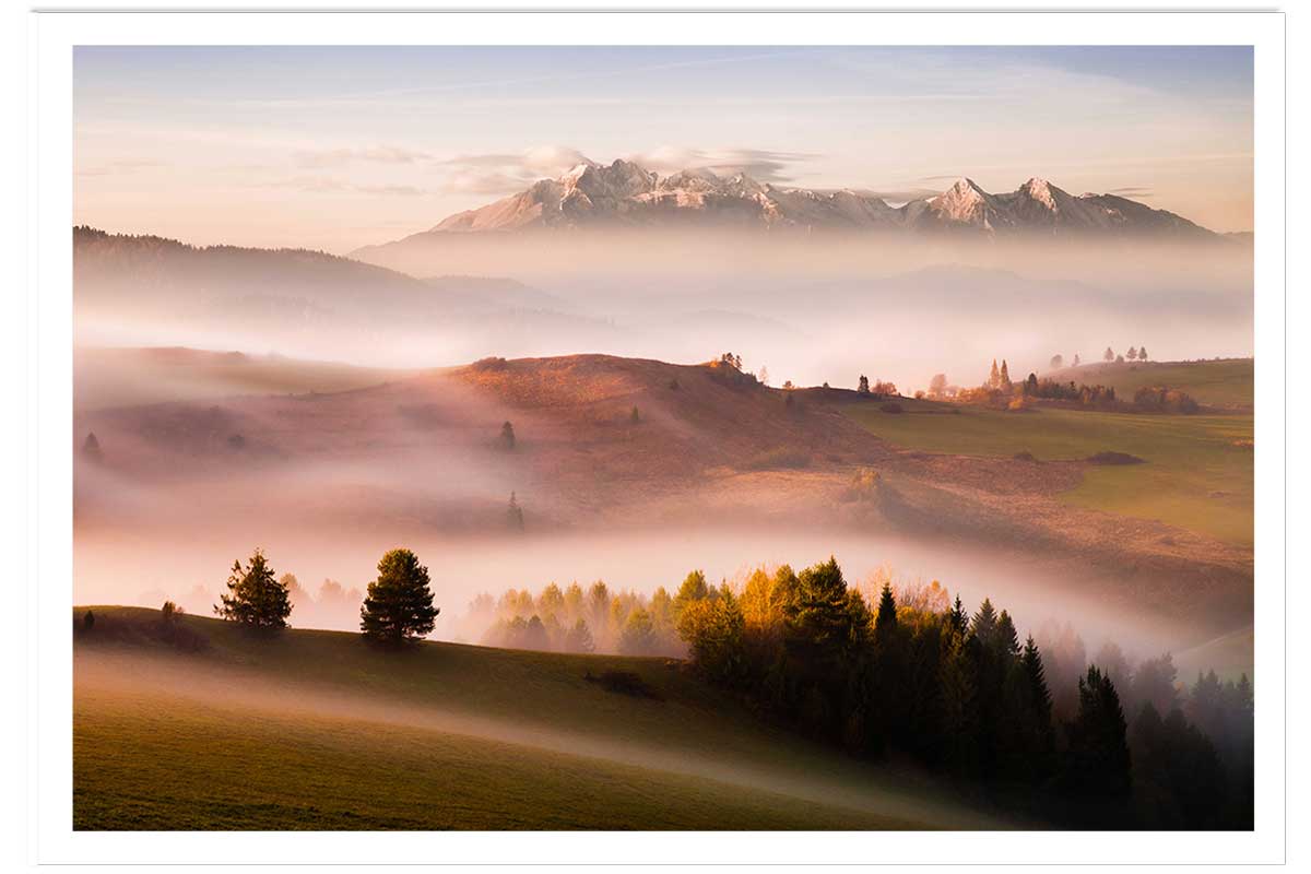 Affiche Automne serein et silence, HEXOA