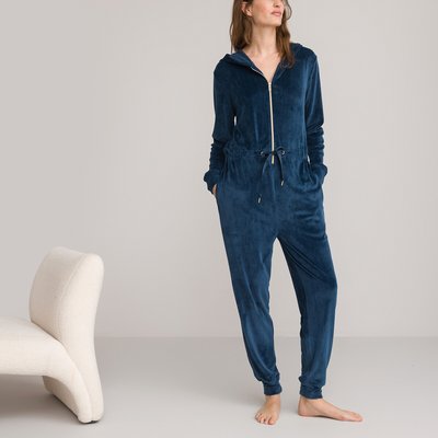Combinaison pyjama en velours LA REDOUTE COLLECTIONS