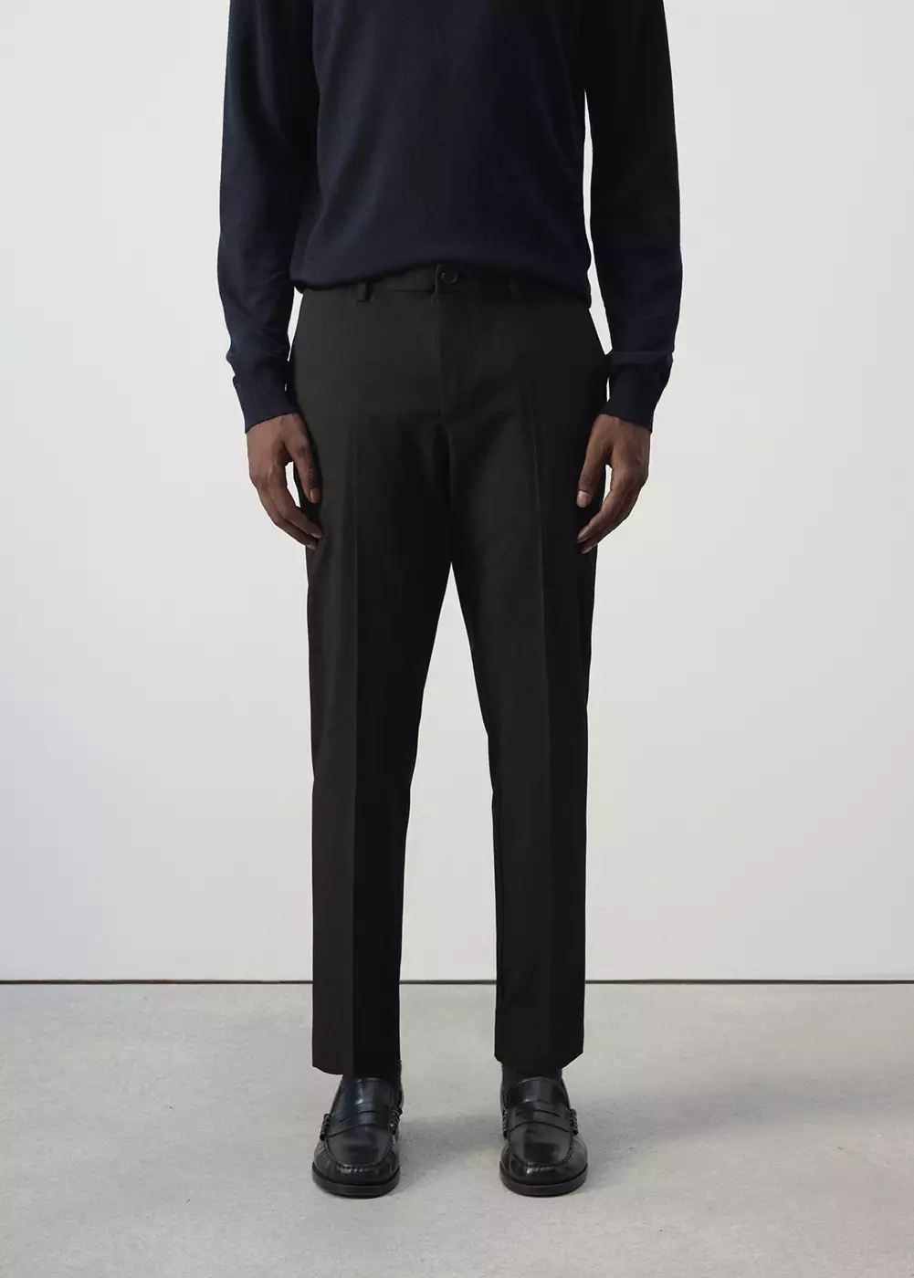 Pantalon Bologna cropped slim-fit, MANGO MAN