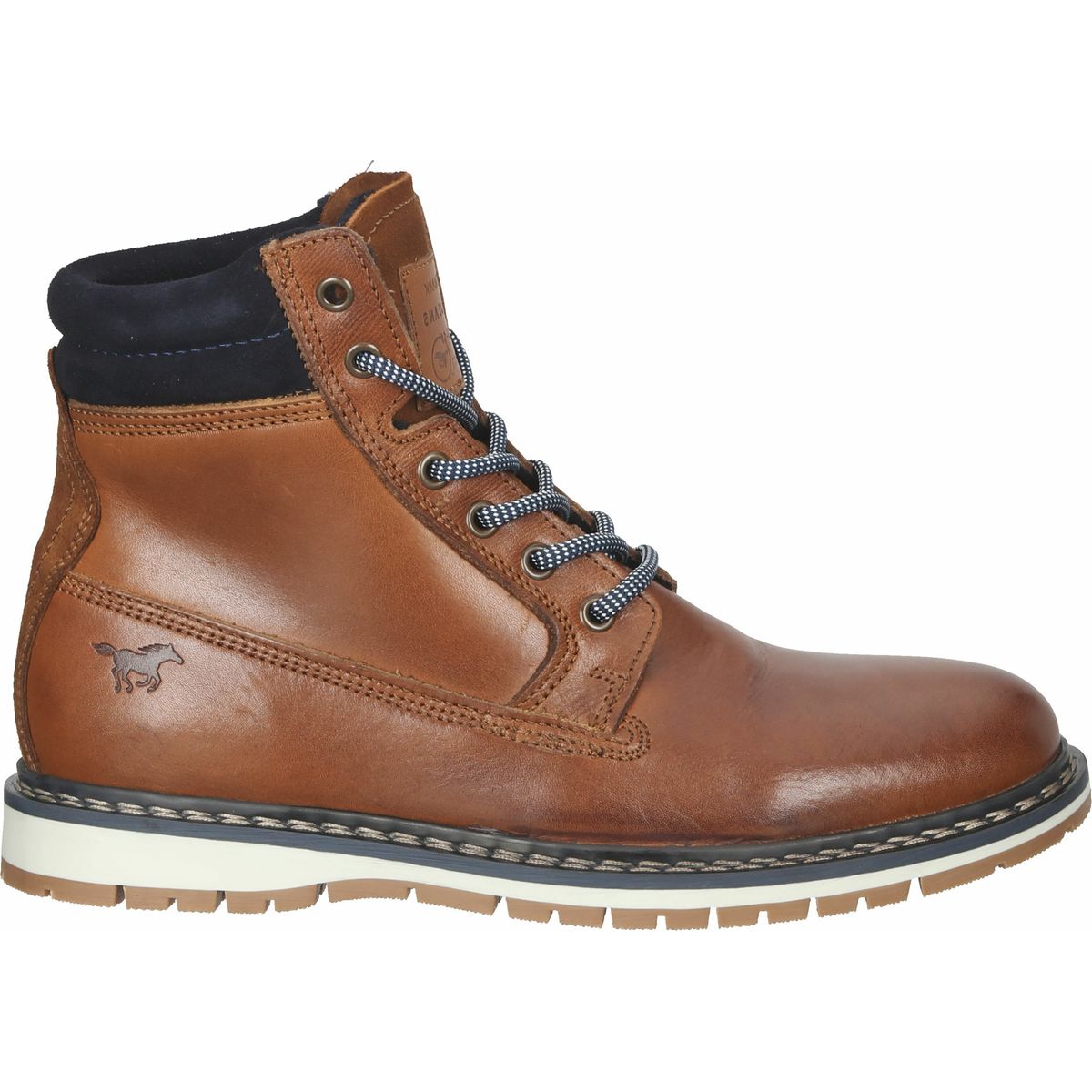 bottines cuir mustang