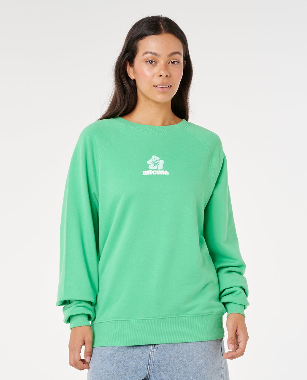 Sweat LUXE SURF RAGLAN RELAXED CREW, RIP CURL