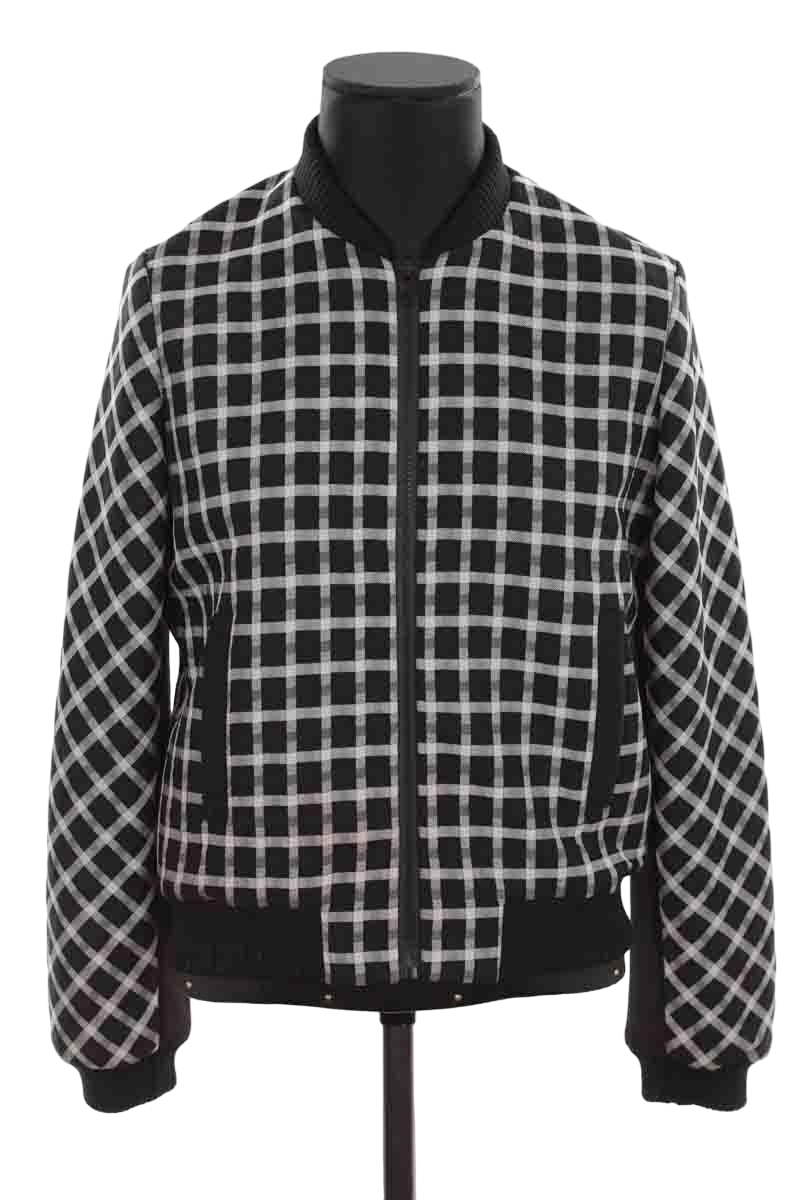 Veste Maje Noire Taille 36 - Style Parka En Laine, Occasion En Très Bon état