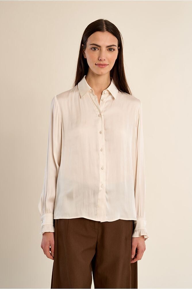 Camicia in satin, MOLLY BRACKEN