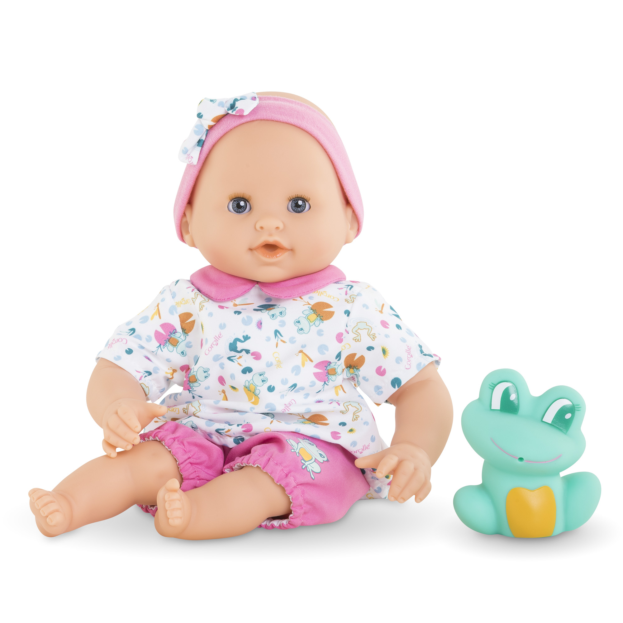 Poupon Bébé Bain Océane - Grenouille, COROLLE
