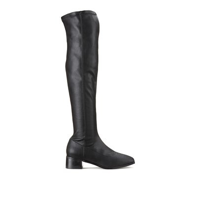 Over-The-Knee Boots with Square Toe LA REDOUTE COLLECTIONS