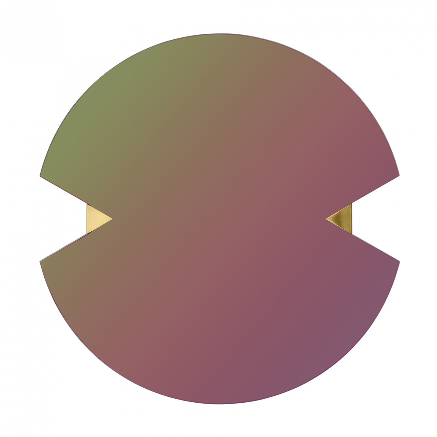 Miroir Mural Verto Rond Teinté Rainbow Diam 70 cm, AYTM