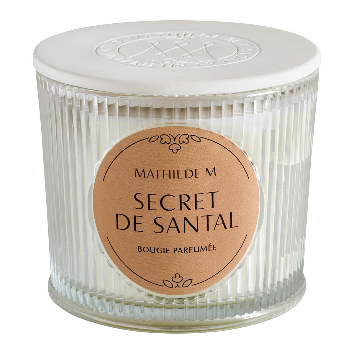 Bougie parfumée 400 g - Secret de Santal, MATHILDE M