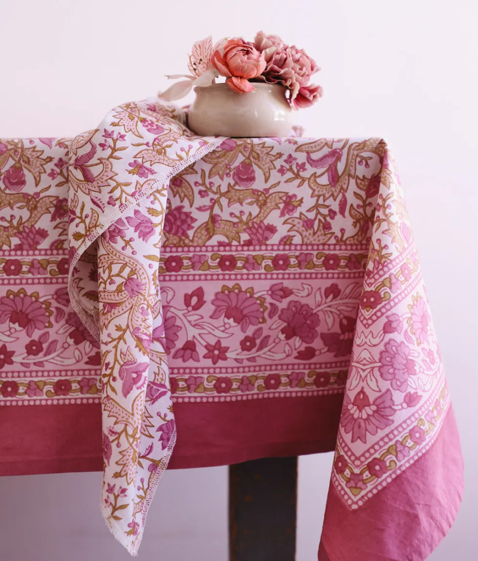 Nappe Toile de Jouy depuis 1760 - Forest, BINDI ATELIER