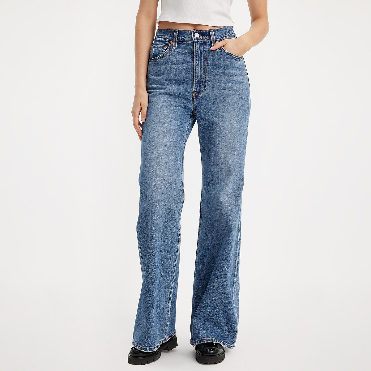 Image of Ribcage Bells Jeans