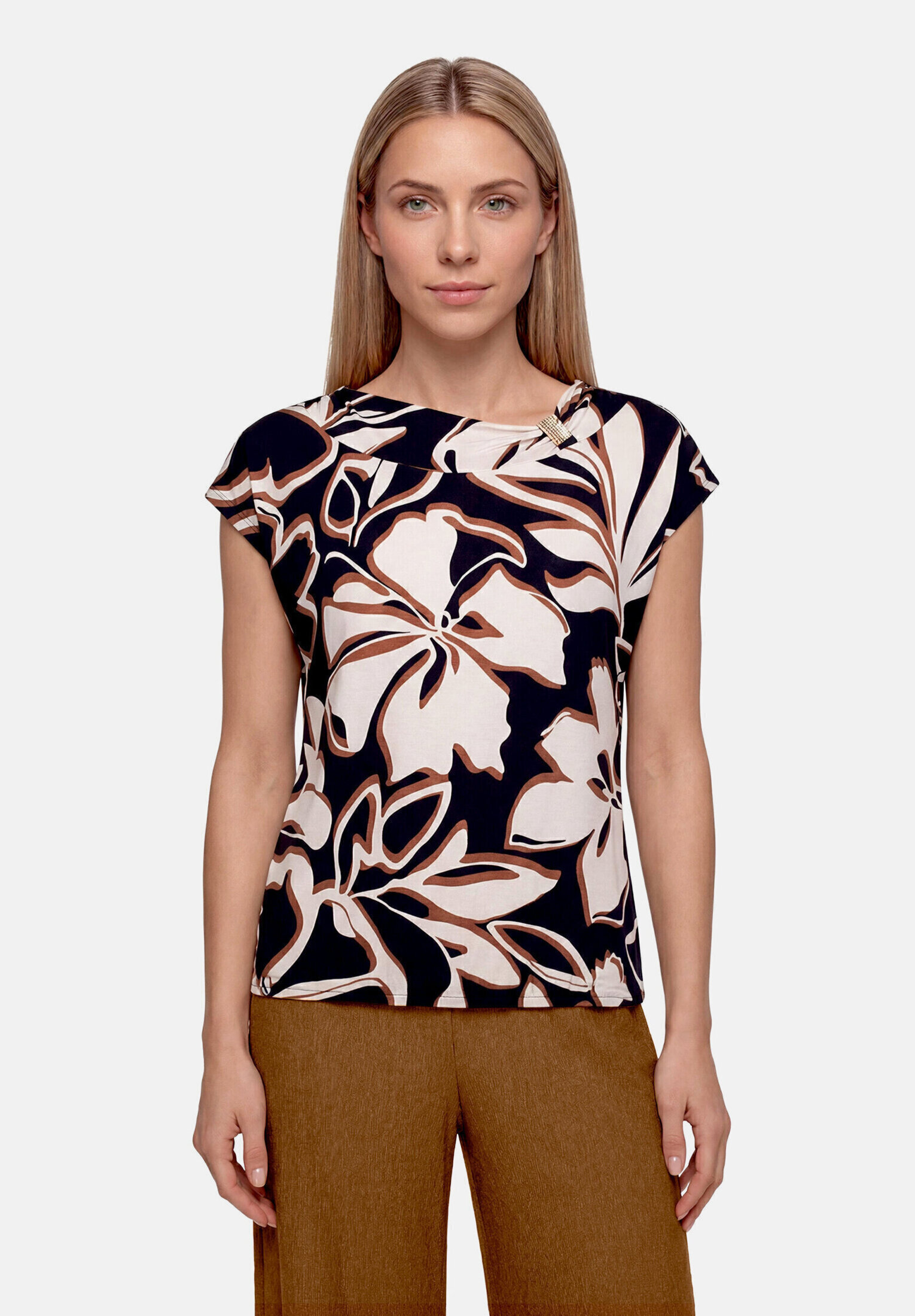 T-shirt à manches courtes à élastique, BETTY BARCLAY