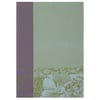 Torchon Le Jacquard Français Fleurs à Croquer Chlorophylle 60x80 Cm - 100% Coton