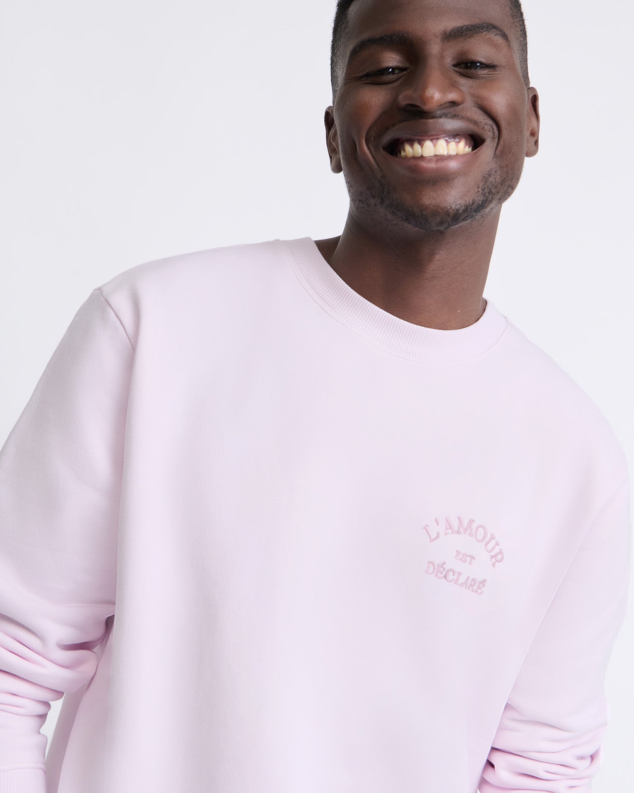 Sweat L'amour est déclaré brodé, EMOI EMOI